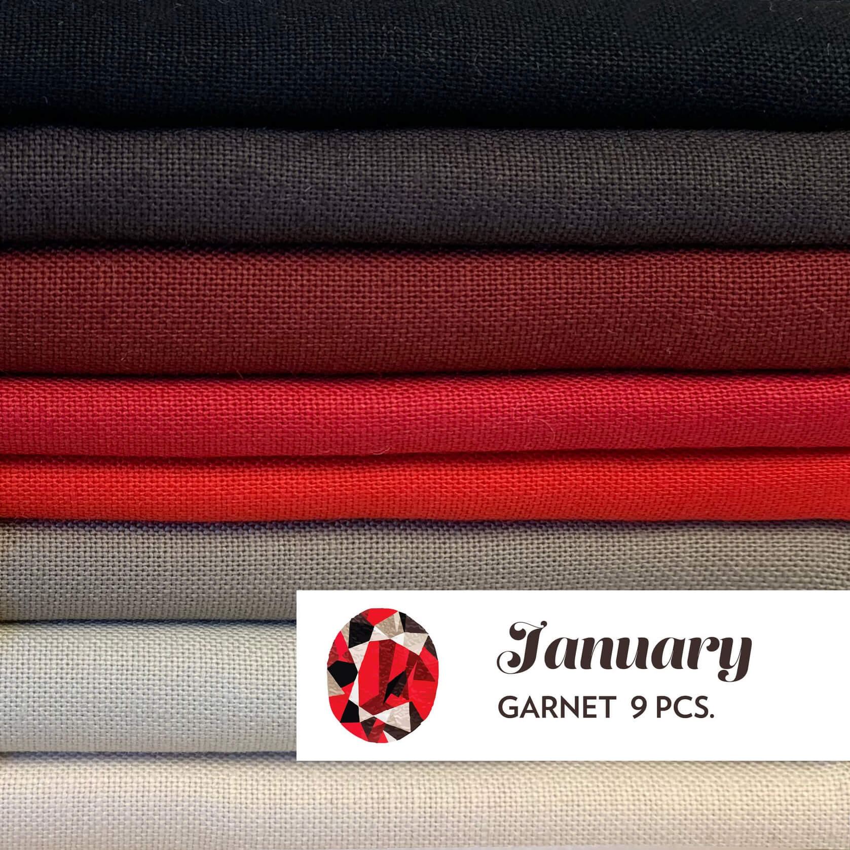 Paintbrush Studio Garnet Fat Quarter Bundle